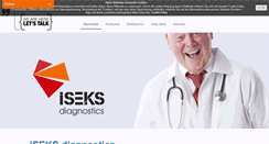 Desktop Screenshot of iseksdiagnostics.com